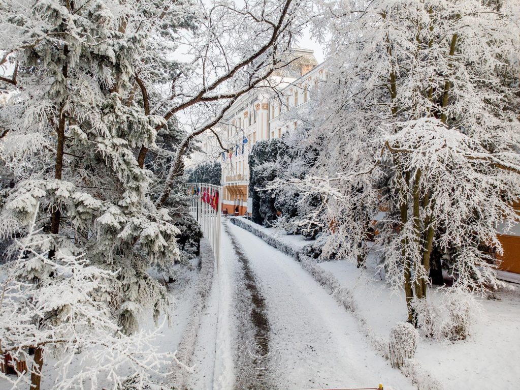 Foto Imagini Superbe Cu Peisajul De Iarnă La Umfst Tirgu Mureș